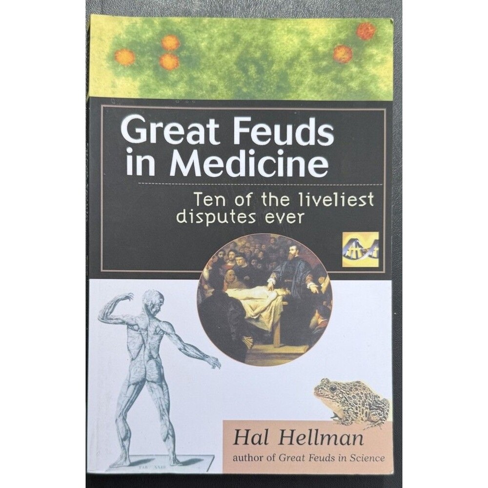 Great Feuds in Medicine by Hal Hellman Paperback English Nonfiction Medicine